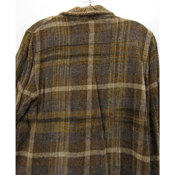 VINTAGE Margaret Lent Blazer Medium Chenille Handwoven Shawl Jacket - Picture 8 of 10